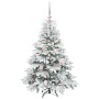 Árbol de Navidad artificial con 150 LED 120 cm PE y PVC en Decoración Festiva y Estacional | Comprar online en Foru.es
