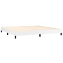 Cama box spring con colchón cuero sintético blanco 200x200 cm de vidaXL, Camas y somieres - Ref: Foro24-3127332, Precio: 606,...