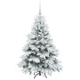 Árbol de Navidad artificial con 150 LED 120 cm PE y PVC en Decoración Festiva y Estacional | Comprar online en Foru.es