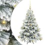 Árbol de Navidad artificial con 150 LED 120 cm PE y PVC en Decoración Festiva y Estacional | Comprar online en Foru.es
