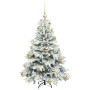 Árbol de Navidad artificial con 150 LED 120 cm PE y PVC en Decoración Festiva y Estacional | Comprar online en Foru.es