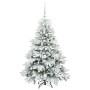 Árbol de Navidad artificial con 150 LED 120 cm PE y PVC en Decoración Festiva y Estacional | Comprar online en Foru.es