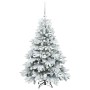 Árbol de Navidad artificial con 150 LED 120 cm PE y PVC en Decoración Festiva y Estacional | Comprar online en Foru.es