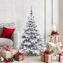 Árbol de Navidad artificial con 150 LED 120 cm PE y PVC en Decoración Festiva y Estacional | Comprar online en Foru.es