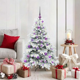 Árbol de Navidad artificial con 150 LED 120 cm PE y PVC en Decoración Festiva y Estacional | Comprar online en Foru.es