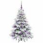 Árbol de Navidad artificial con 150 LED 120 cm PE y PVC en Decoración Festiva y Estacional | Comprar online en Foru.es