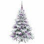 Árbol de Navidad artificial con 150 LED 120 cm PE y PVC en Decoración Festiva y Estacional | Comprar online en Foru.es