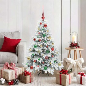 Árbol de Navidad artificial con 150 LED 120 cm PE y PVC en Decoración Festiva y Estacional | Comprar online en Foru.es