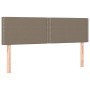 Cama box spring con colchón tela gris taupe 140x200 cm de vidaXL, Camas y somieres - Ref: Foro24-3126729, Precio: 430,80 €, D...