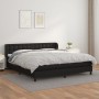 Cama box spring con colchón cuero sintético negro 180x200 cm de vidaXL, Camas y somieres - Ref: Foro24-3127325, Precio: 555,5...