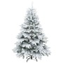 Árbol de Navidad artificial con 150 LED 120 cm PE y PVC en Decoración Festiva y Estacional | Comprar online en Foru.es