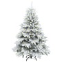 Árbol de Navidad artificial con 150 LED 150 cm PE y PVC en Decoración Festiva y Estacional | Comprar online en Foru.es