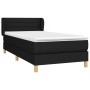 Cama box spring con colchón tela negro 90x200 cm de vidaXL, Camas y somieres - Ref: Foro24-3126855, Precio: 305,31 €, Descuen...