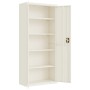 Armario archivador de acero blanco 90x40x200 cm en Armarios archivadores | Comprar online en Foru.es