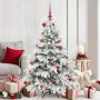 Árbol de Navidad artificial con 150 LED 150 cm PE y PVC en Decoración Festiva y Estacional | Comprar online en Foru.es