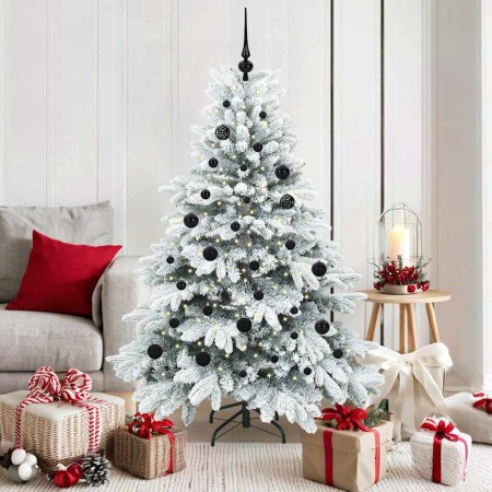 Árbol de Navidad artificial con 150 LED 150 cm PE y PVC en Decoración Festiva y Estacional | Comprar online en Foru.es