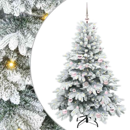 Árbol de Navidad artificial con 150 LED 150 cm PE y PVC en Decoración Festiva y Estacional | Comprar online en Foru.es