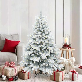 Árbol de Navidad artificial con 150 LED 150 cm PE y PVC en Decoración Festiva y Estacional | Comprar online en Foru.es