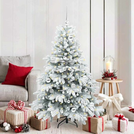 Árbol de Navidad artificial con 150 LED 150 cm PE y PVC en Decoración Festiva y Estacional | Comprar online en Foru.es