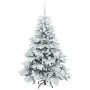 Árbol de Navidad artificial con 150 LED 150 cm PE y PVC en Decoración Festiva y Estacional | Comprar online en Foru.es