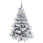 Árbol de Navidad artificial con 150 LED 150 cm PE y PVC en Decoración Festiva y Estacional | Comprar online en Foru.es