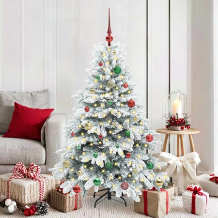 Árbol de Navidad artificial con 150 LED 150 cm PE y PVC en Decoración Festiva y Estacional | Comprar online en Foru.es