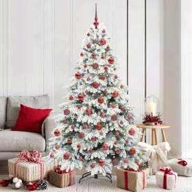 Árbol de Navidad artificial con 300 LED 180 cm PE y PVC en Decoración Festiva y Estacional | Comprar online en Foru.es