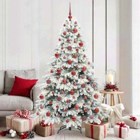 Árbol de Navidad artificial con 300 LED 180 cm PE y PVC en Decoración Festiva y Estacional | Comprar online en Foru.es
