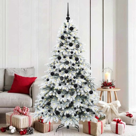 Árbol de Navidad artificial con 300 LED 180 cm PE y PVC en Decoración Festiva y Estacional | Comprar online en Foru.es