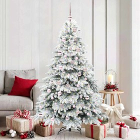 Árbol de Navidad artificial con 300 LED 180 cm PE y PVC en Decoración Festiva y Estacional | Comprar online en Foru.es