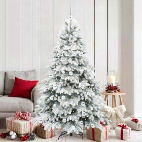 Árbol de Navidad artificial con 300 LED 180 cm PE y PVC en Decoración Festiva y Estacional | Comprar online en Foru.es
