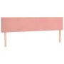 Cama box spring con colchón terciopelo rosa 200x200 cm de vidaXL, Camas y somieres - Ref: Foro24-3127396, Precio: 526,01 €, D...
