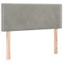 Box spring bed with light gray velvet mattress 80x200 cm by vidaXL, Beds and slatted bases - Ref: Foro24-3127397, Price: 282,...