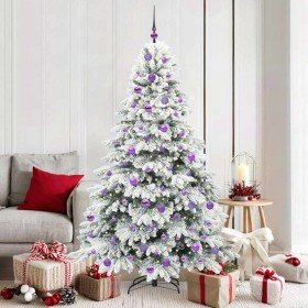 Árbol de Navidad artificial con 300 LED 180 cm PE y PVC en Decoración Festiva y Estacional | Comprar online en Foru.es