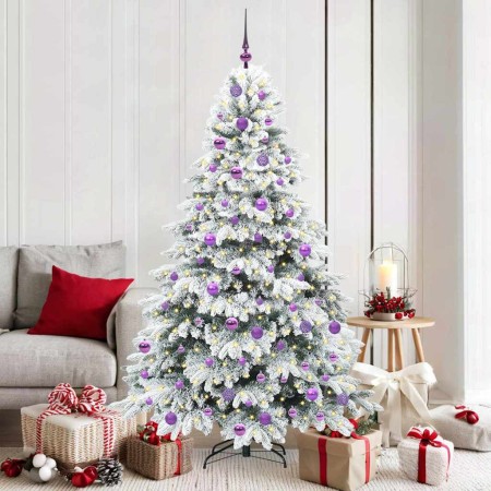 Árbol de Navidad artificial con 300 LED 180 cm PE y PVC en Decoración Festiva y Estacional | Comprar online en Foru.es