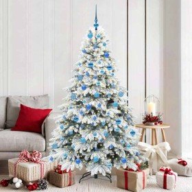 Árbol de Navidad artificial con 300 LED 180 cm PE y PVC en Decoración Festiva y Estacional | Comprar online en Foru.es