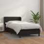 Cama box spring con colchón cuero sintético negro 80x200 cm de vidaXL, Camas y somieres - Ref: Foro24-3127157, Precio: 268,39...