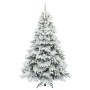Árbol de Navidad artificial con 300 LED 210 cm PE y PVC en Decoración Festiva y Estacional | Comprar online en Foru.es