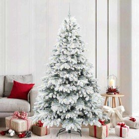 Árbol de Navidad artificial con 300 LED 210 cm PE y PVC en Decoración Festiva y Estacional | Comprar online en Foru.es