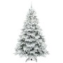Árbol de Navidad artificial con 300 LED 210 cm PE y PVC en Decoración Festiva y Estacional | Comprar online en Foru.es