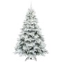 Árbol de Navidad artificial con 300 LED 210 cm PE y PVC en Decoración Festiva y Estacional | Comprar online en Foru.es