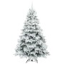 Árbol de Navidad artificial con 300 LED 210 cm PE y PVC en Decoración Festiva y Estacional | Comprar online en Foru.es