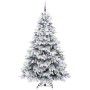 Árbol de Navidad artificial con 300 LED 210 cm PE y PVC en Decoración Festiva y Estacional | Comprar online en Foru.es