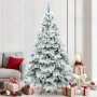 Árbol de Navidad artificial con 300 LED 210 cm PE y PVC en Decoración Festiva y Estacional | Comprar online en Foru.es