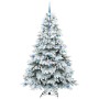 Árbol de Navidad artificial con 300 LED 210 cm PE y PVC en Decoración Festiva y Estacional | Comprar online en Foru.es
