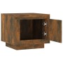 Mesa de centro madera contrachapada roble ahumado 51x50x45 cm de vidaXL, Mesas de centro - Ref: Foro24-817228, Precio: 42,88 ...