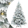 Árbol de Navidad artificial con 300 LED 240 cm PE y PVC en Decoración Festiva y Estacional | Comprar online en Foru.es