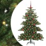Árbol de Navidad artificial con ramas articuladas Verde 150 cm en Decoración Festiva y Estacional | Comprar online en Foru.es