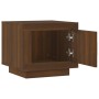 Mesa de centro madera contrachapada roble marrón 51x50x45 cm de vidaXL, Mesas de centro - Ref: Foro24-817230, Precio: 44,06 €...