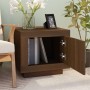 Mesa de centro madera contrachapada roble marrón 51x50x45 cm de vidaXL, Mesas de centro - Ref: Foro24-817230, Precio: 44,06 €...